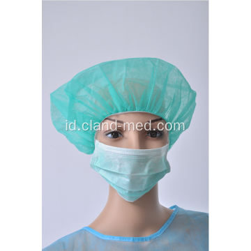 Penggunaan Bedah Rumah Sakit Medis Nonwoven Colorful Bouffant Cap